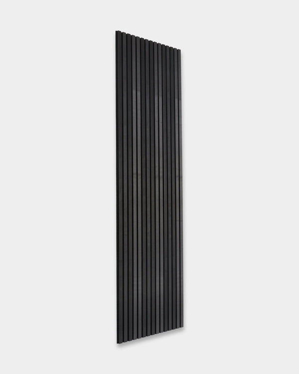 WoodUpp Akupanel Natural Wood Black Ash Black Felt 240x60cm