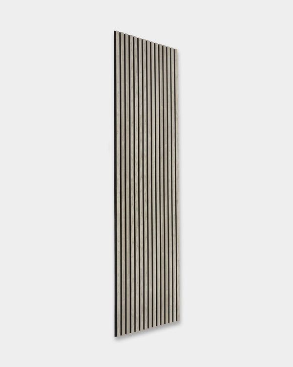 WoodUpp Akupanel Wood-Like Weathered Oak Black Felt 240x60cm