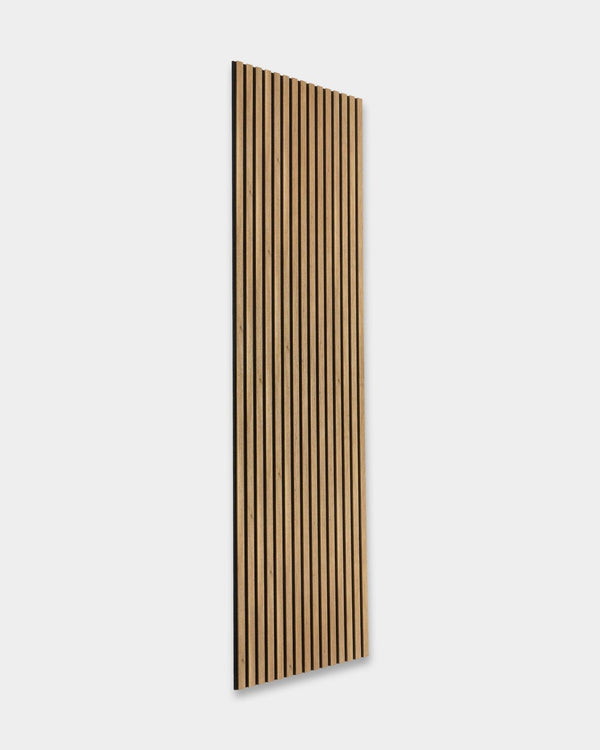WoodUpp Akupanel Wood-Like English Oak Black Felt 240x60cm