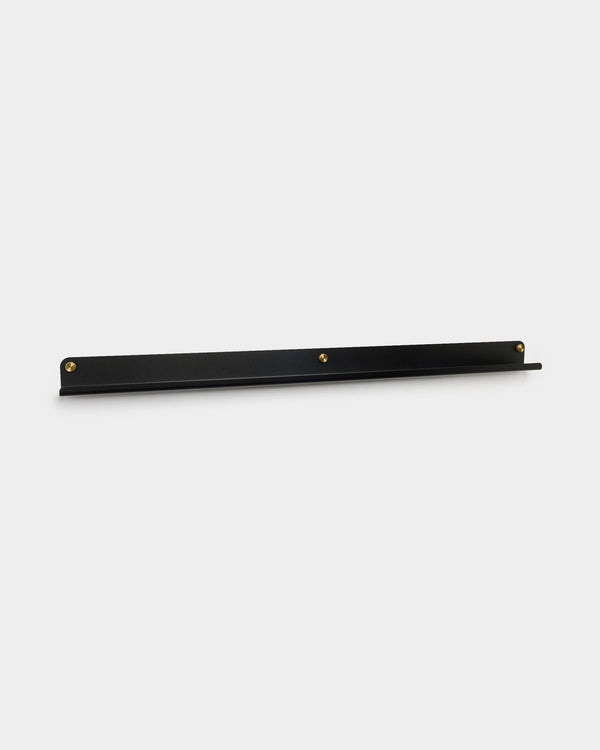 Norr Narrow Shelf Black 115.9cm