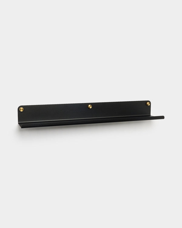 Norr Wide Shelf Black 75.9cm