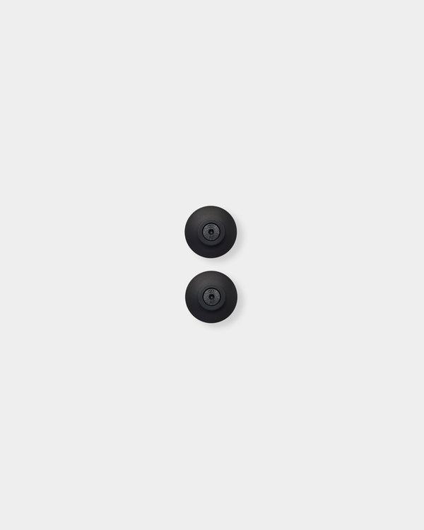 Dupps Heavy Black Aluminium 2 pcs