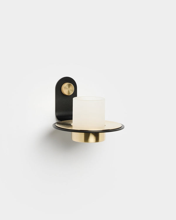 Norr Candle Holder Brass