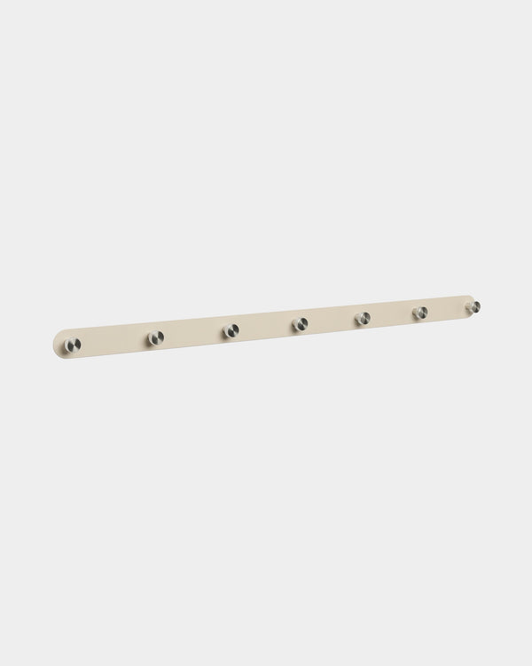 Norr Coat Hook Rack Beige Stainless X7