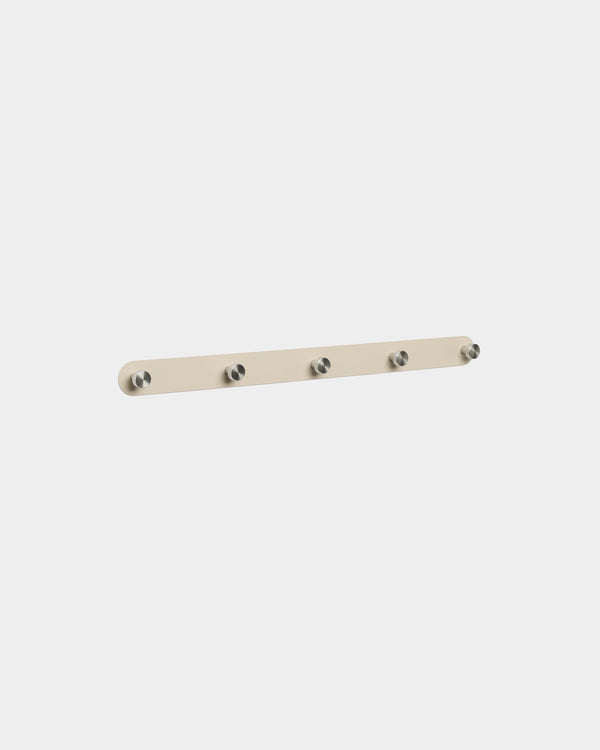 Norr Coat Hook Rack Beige Stainless X5