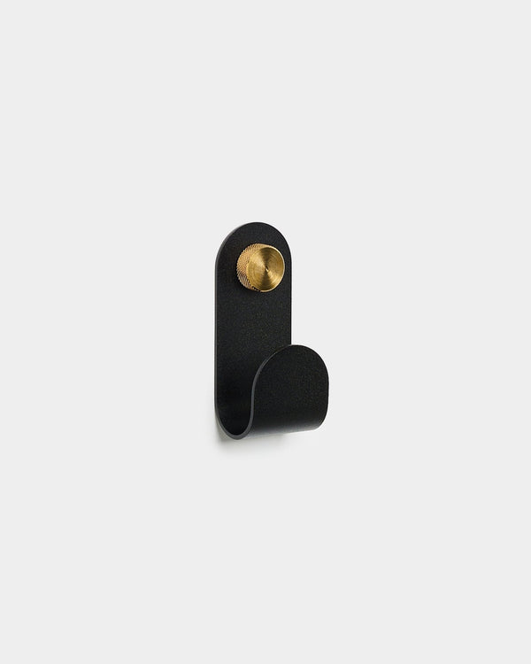 Norr Single Hanger Black
