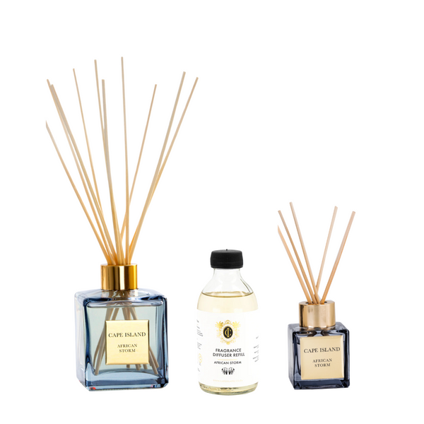 African Storm Unboxed Diffuser Combo with Refill