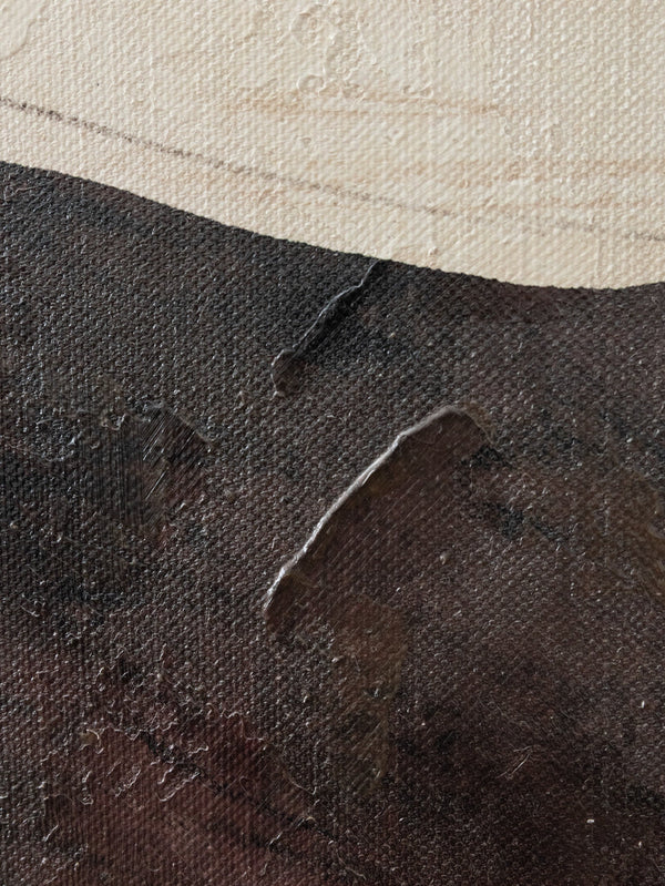 A Noble Steed Wall Art in Mocha Brown