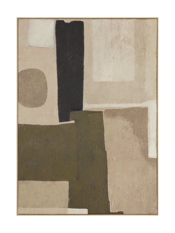 Urban Balance Wall Art in Olive