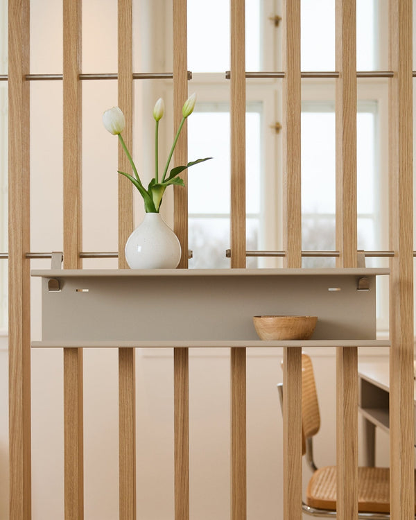 Nell Double Metal Shelf 63.5cm in use