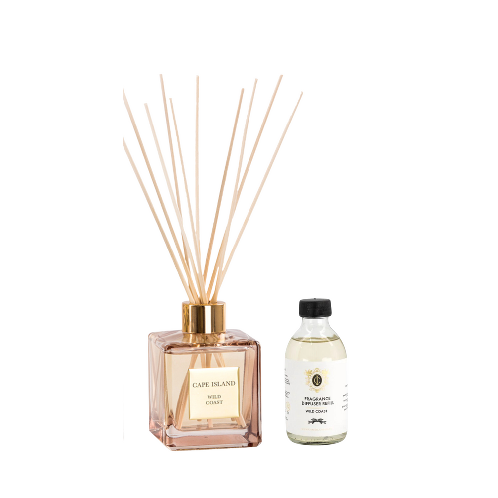 Wild Coast Unboxed 200ml Diffuser & Refill Combo