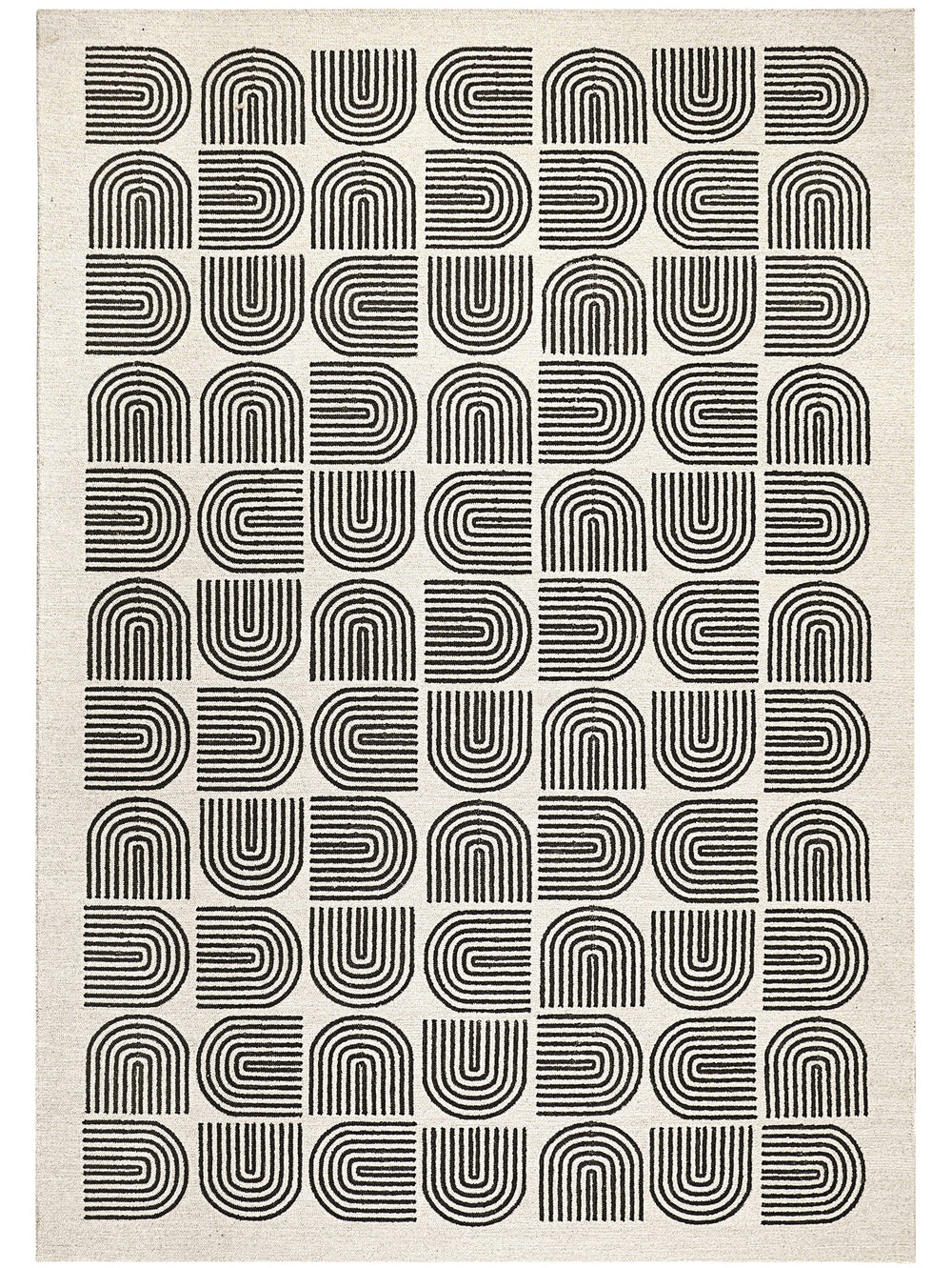 Arcade Rug in Domino
