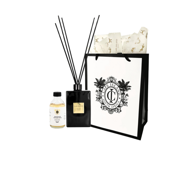 Black Gold 500ml Diffuser & Refill Gift Bag