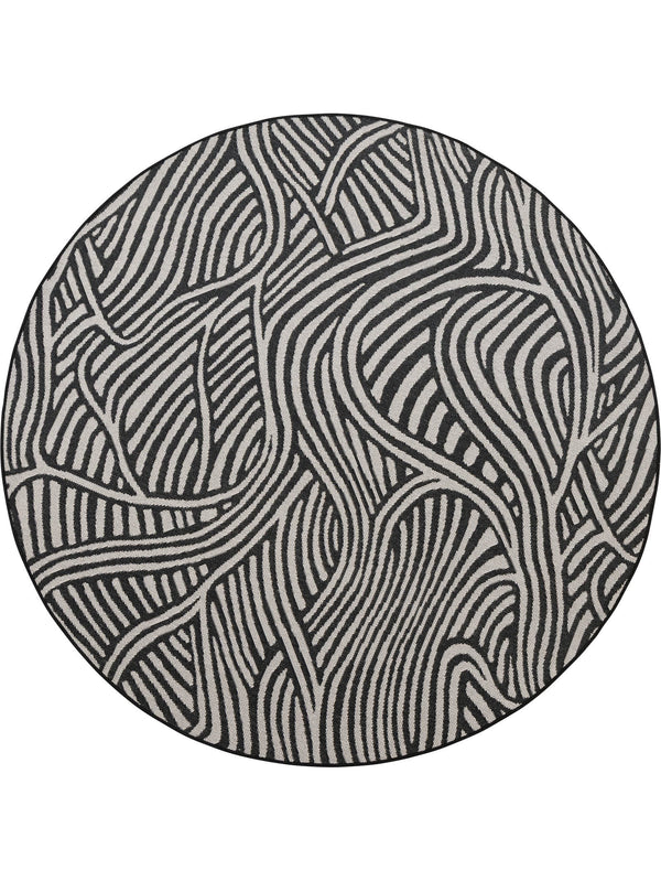 Current Round Rug in Jetty