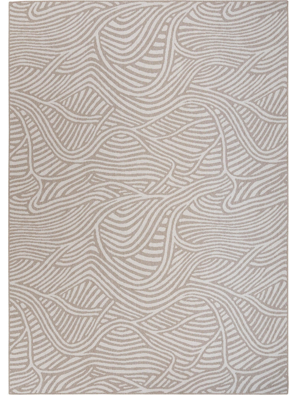 Current Rug in Suntan