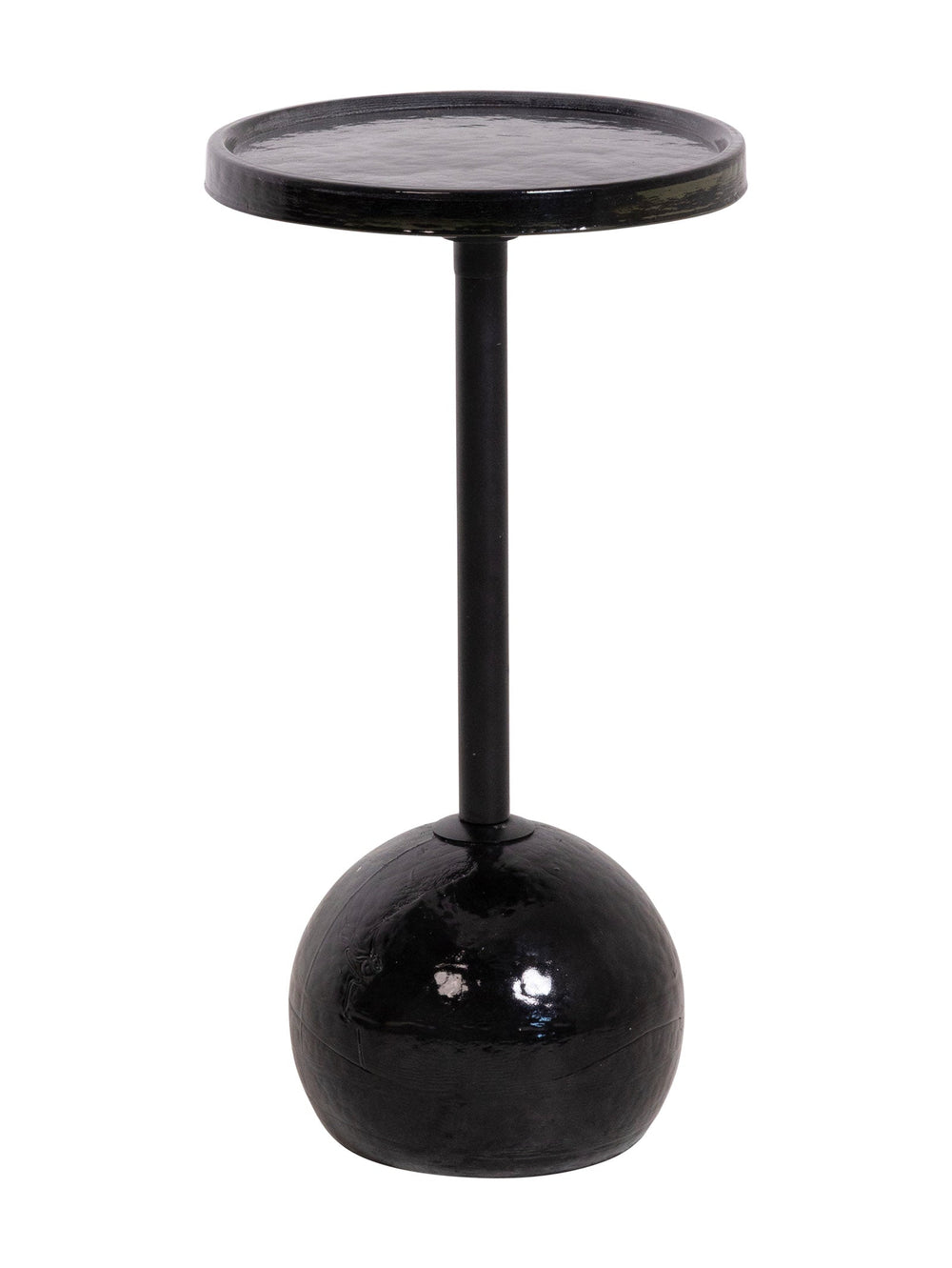 Dew Drops Glass Side Table - Dusk