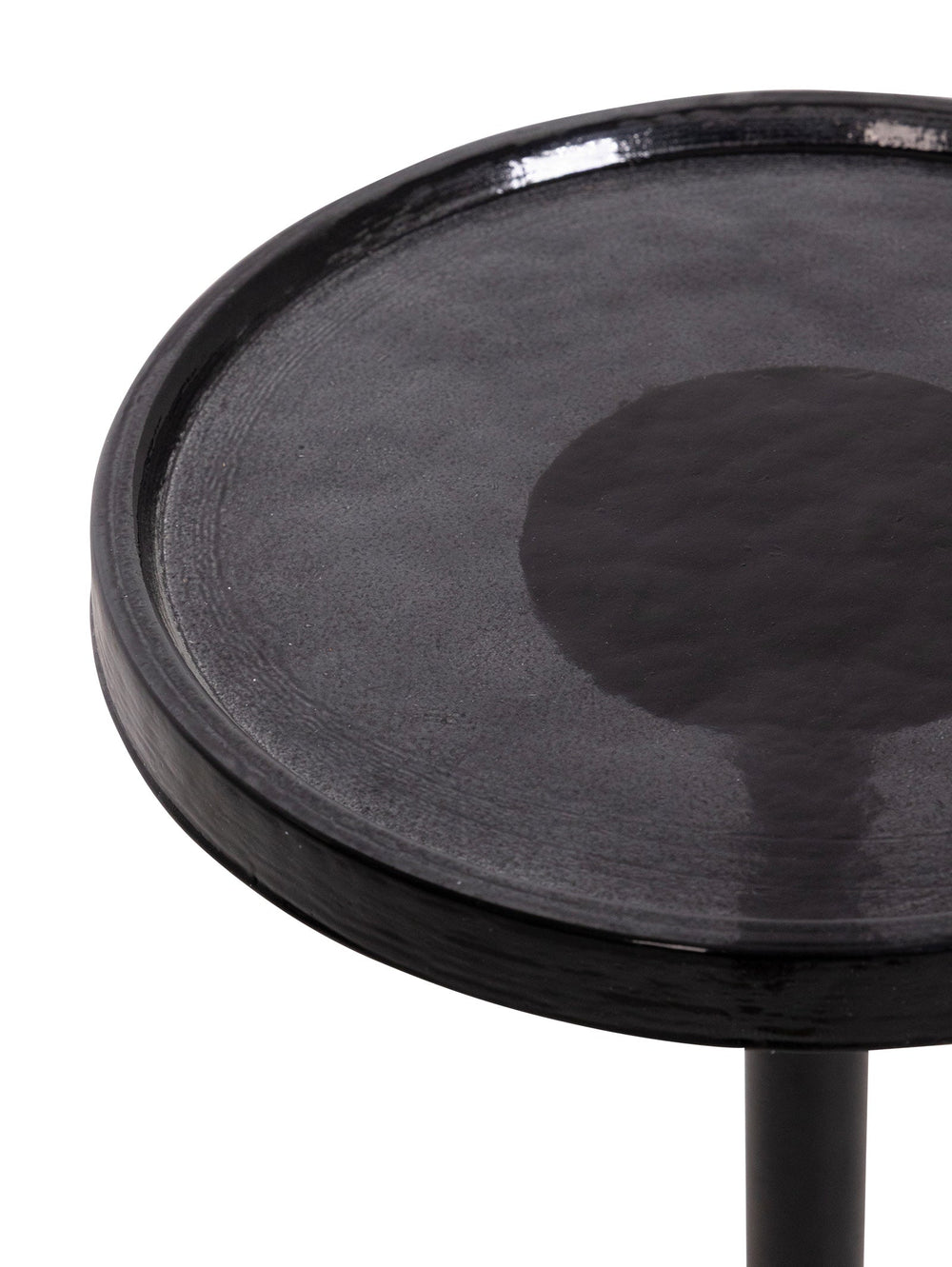 Dew Drops Glass Side Table - Dusk