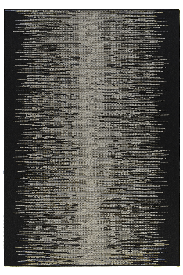 PULSE BLACK Rug by Monn