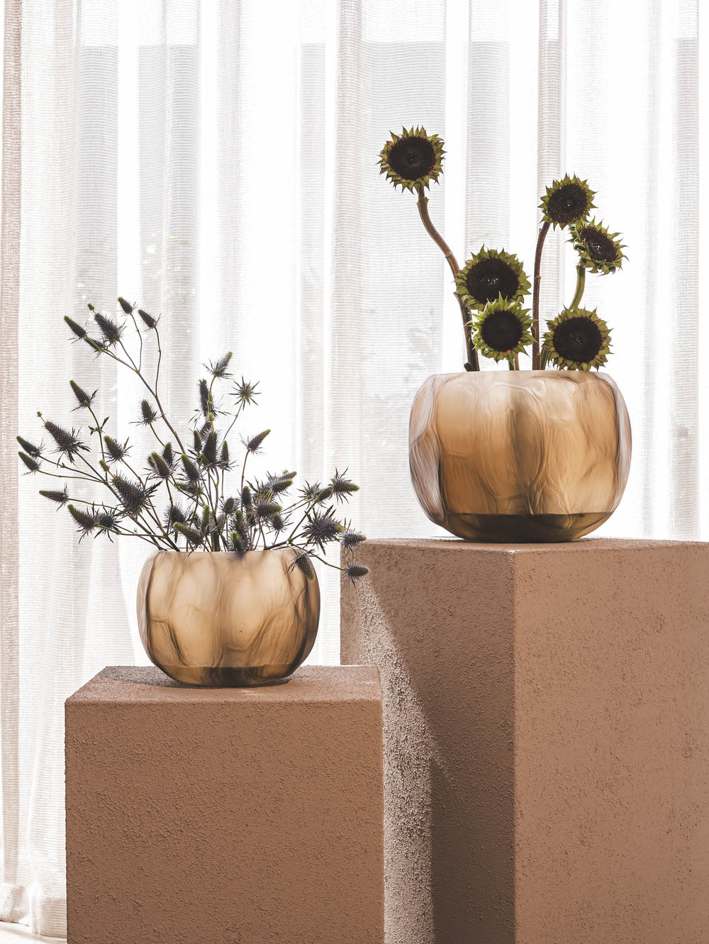 Glade Vase in Bark group