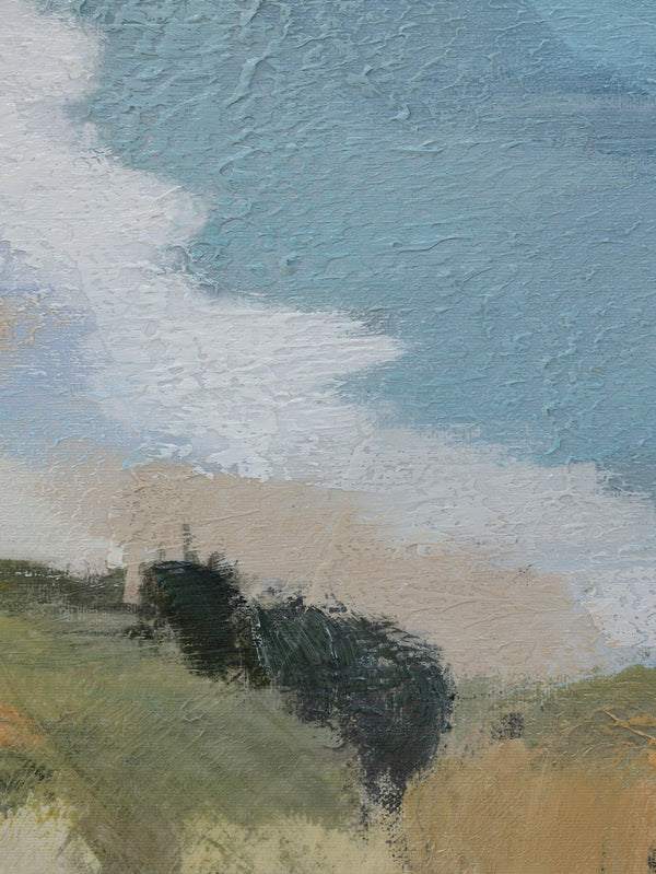 Natures Cove Wall Art in Blue Waters - detail