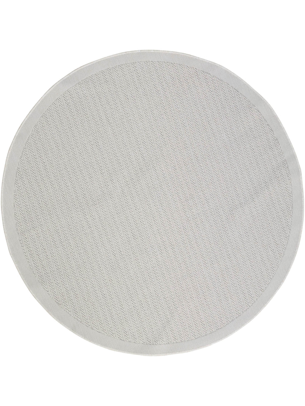 Outback Round Rug in Creme