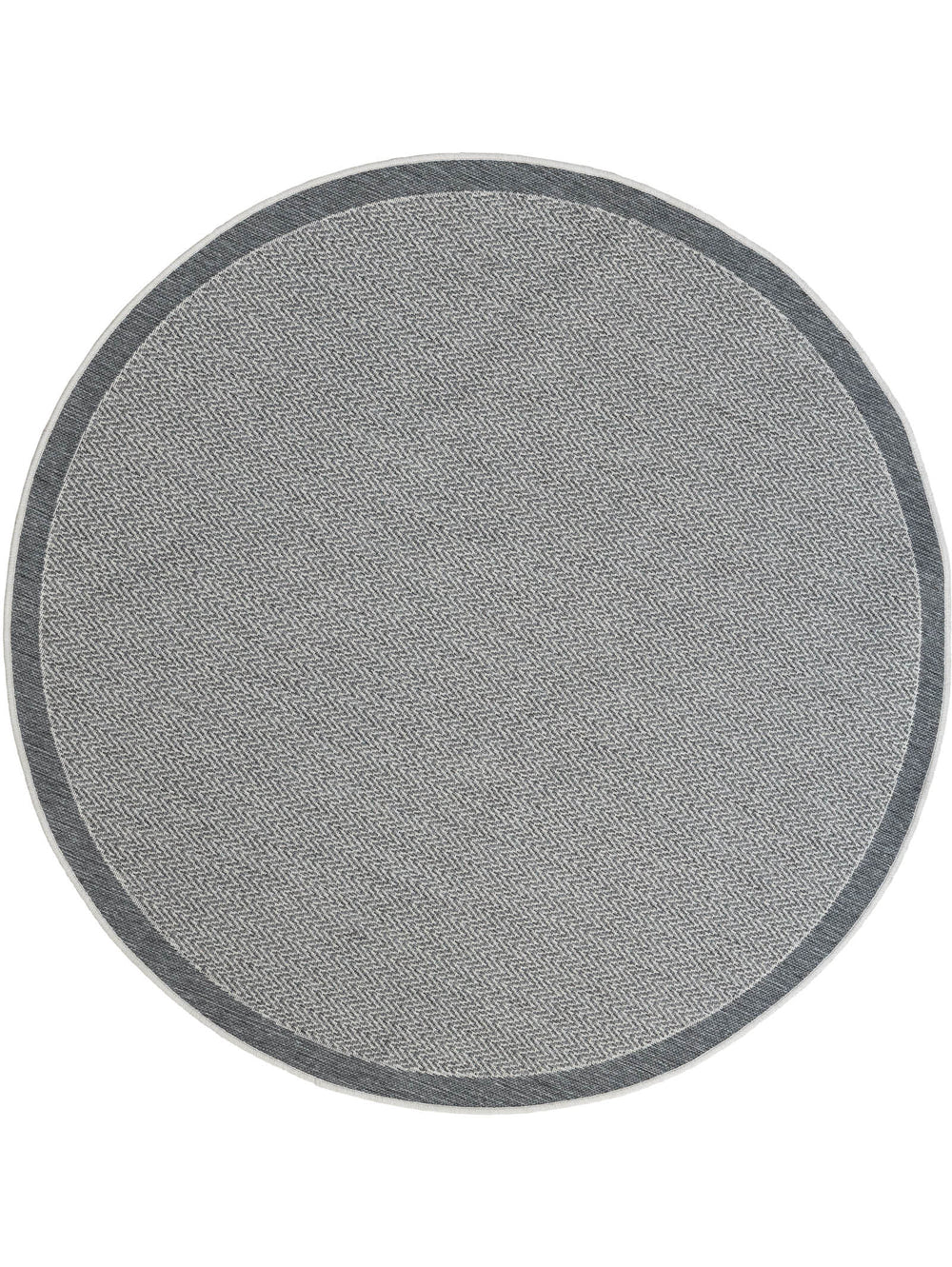 Outback Round Rug in Earl Grey
