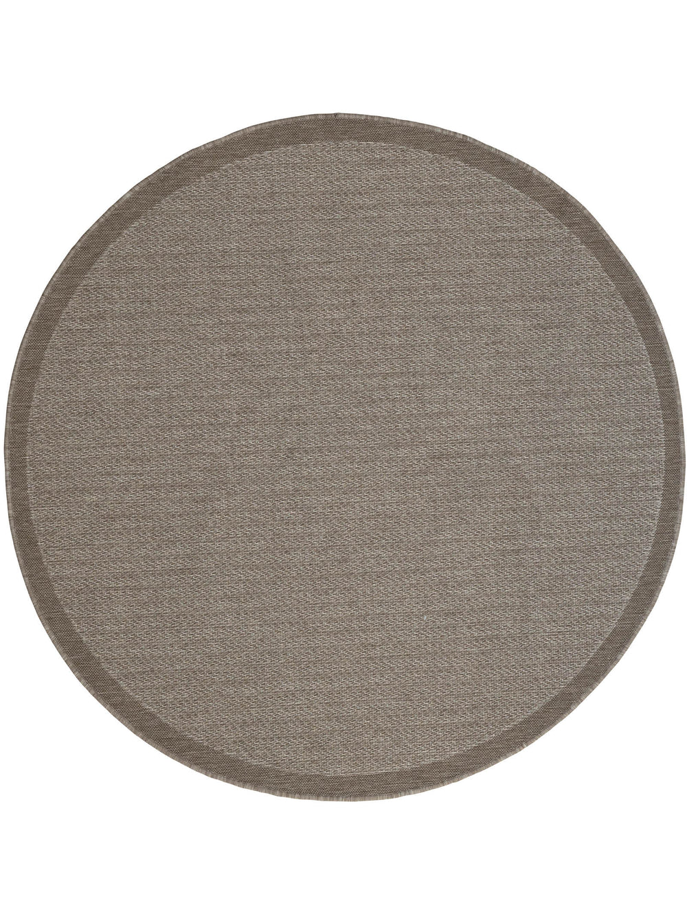 Outback Round Rug in Latte