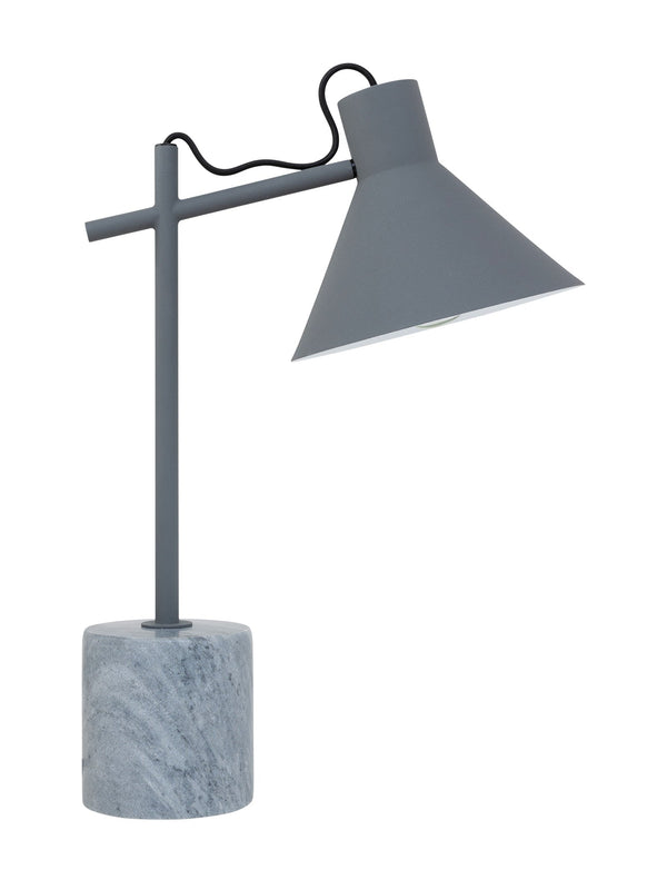 Rio Marble Desk Lamp Stormy Clouds