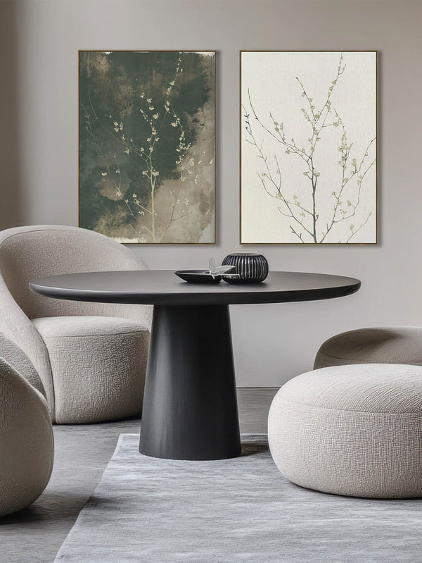 Sakura Whisper Wall Art Set of 2 in Natural
