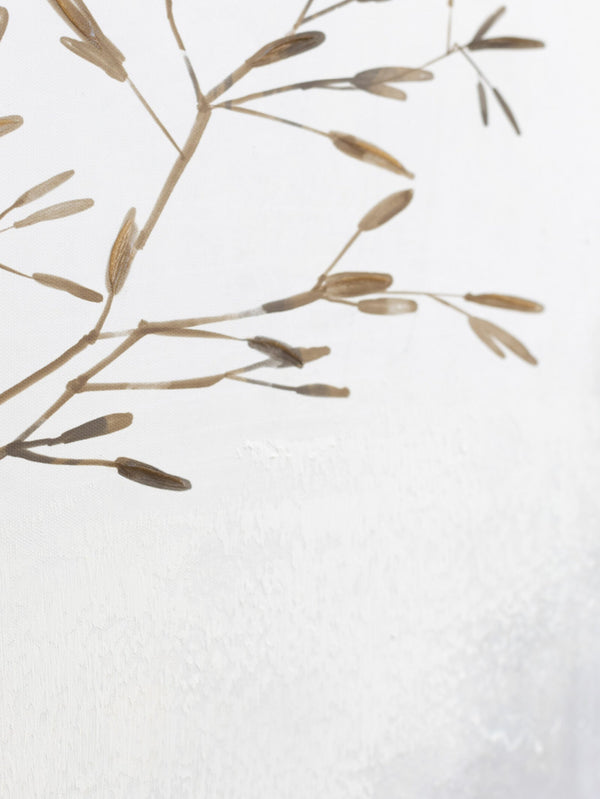 Stems & Leaves Wall Art Set of 2 in Frost