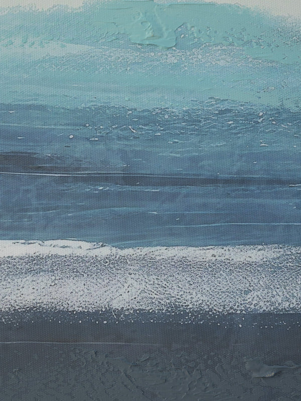 The Forsaken Shore Wall Art Set of 3 in Atlantic - detail