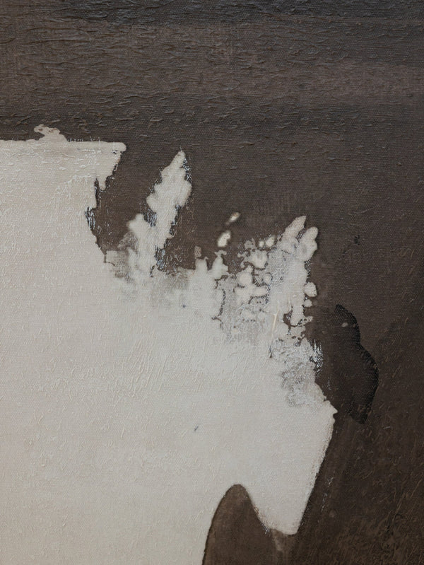The Signed Lined Wall Art in Coco - detail