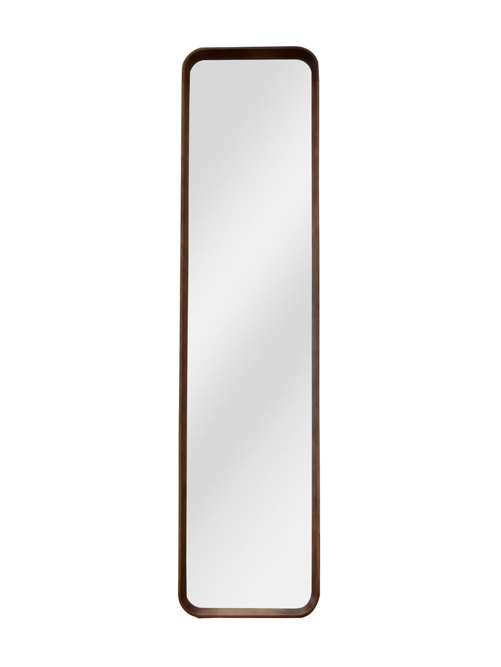 Victor Oak Floor Mirror Pecan