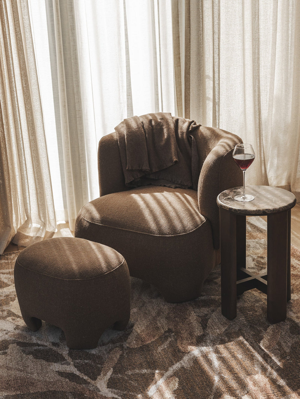 Leafsong Rug in Autumn