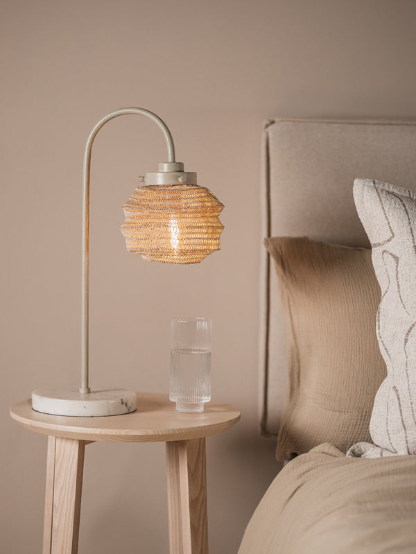 Rookery Bedside Lamp in Sandpiper